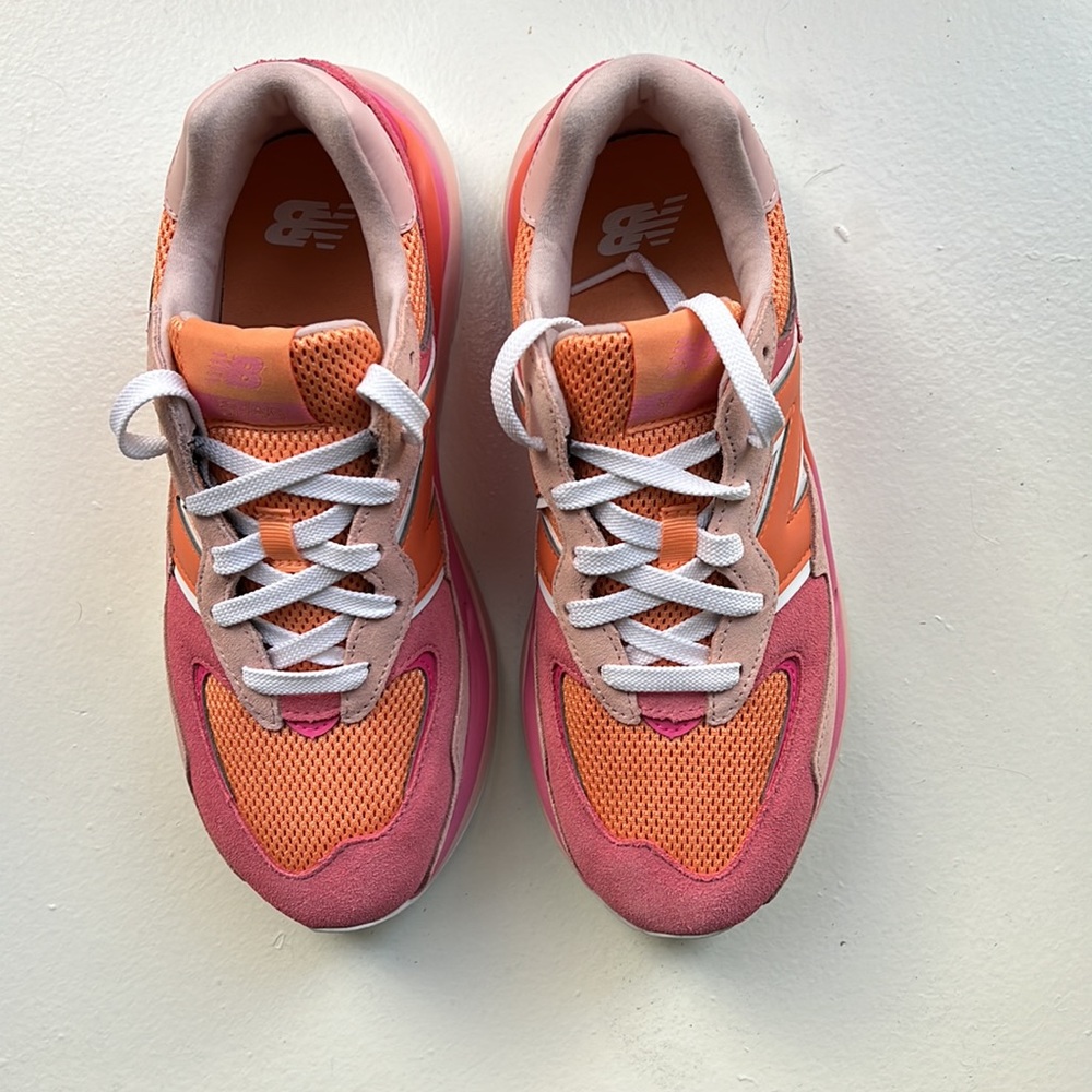 New Balance 5740 Sneakers Pink Orange Sneakers - Picture 2 of 7